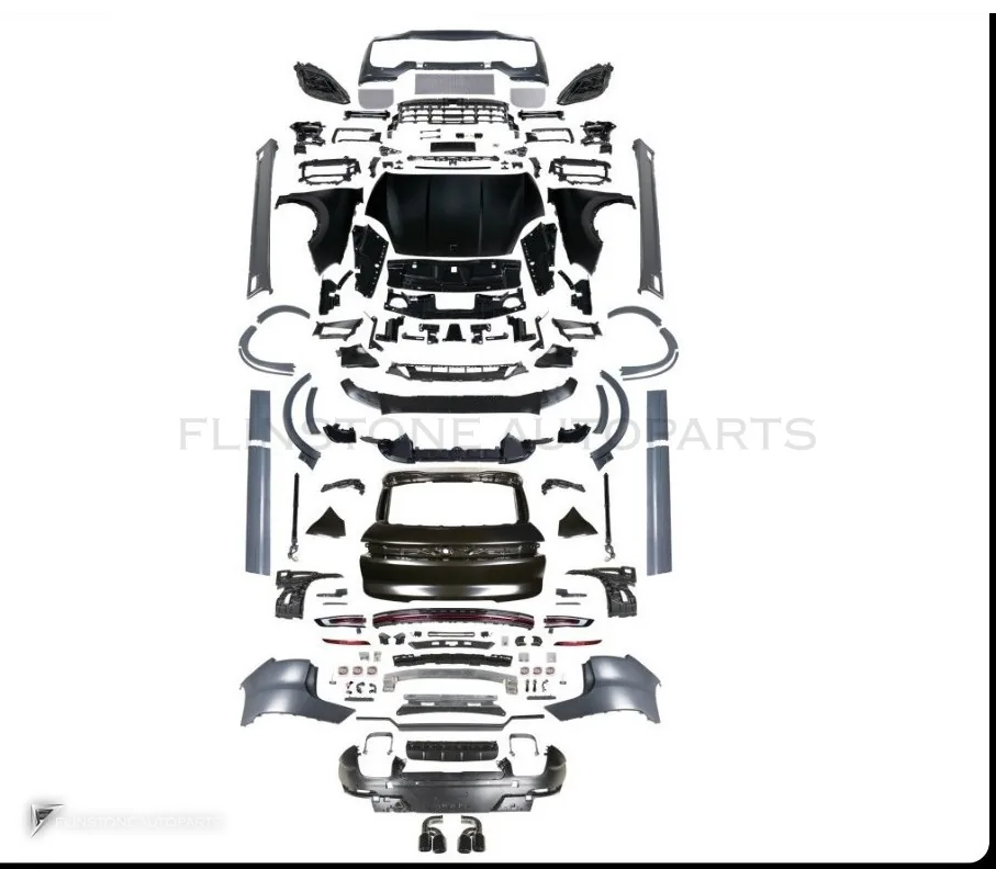 ชุดแต่งรอบคัน PORSCHE Cayenne 958 ปี 11-17 แปลงโฉมรุ่นเก่าเป็นรุ่นใหม่ ทรง GTS สไตล์ปี 25 (รีโปร) by KM