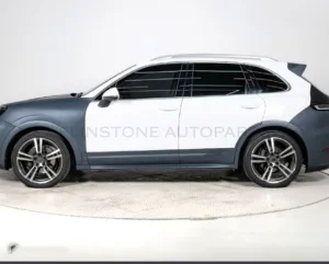 ชุดแต่งรอบคัน PORSCHE Cayenne 958 ปี 11-17 แปลงโฉมรุ่นเก่าเป็นรุ่นใหม่ ทรง Turbo สไตล์ปี 25 (รีโปร) by KM