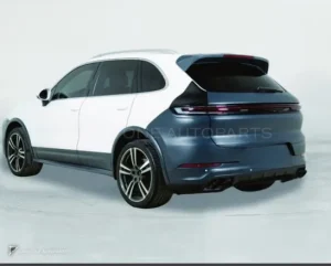 ชุดแต่งรอบคัน PORSCHE Cayenne 958 ปี 11-17 แปลงโฉมรุ่นเก่าเป็นรุ่นใหม่ ทรง Turbo สไตล์ปี 25 (รีโปร) by KM