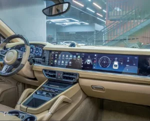 ชุดตกแต่งภายใน PORSCHE Cayenne 958 ปี 11-17 แปลงโฉมรุ่นเก่าเป็นรุ่นใหม่ สไตล์ปี 25 by KM