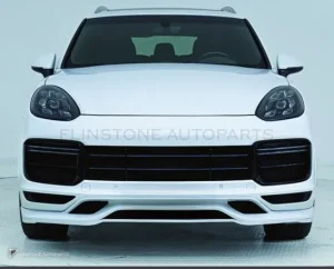ลิ้นหน้า + ไฟหน้า Matrix PORSCHE Cayenne 958.2 ปี 15-17 แปลงโฉมรุ่นเก่าเป็นรุ่นใหม่ ทรง Turbo + TKT สไตล์ปี 23 by KM