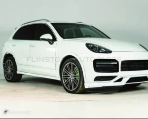ลิ้นหน้า + ไฟหน้า Matrix PORSCHE Cayenne 958.2 ปี 15-17 แปลงโฉมรุ่นเก่าเป็นรุ่นใหม่ ทรง GTS + TKT สไตล์ปี 23 by KM
