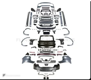 ชุดแต่งรอบคัน PORSCHE Cayenne 958.2 ปี 15-17 แปลงโฉมรุ่นเก่าเป็นรุ่นใหม่ ทรง Turbo GT สไตล์ปี 25 (เวอร์ชันย่อ) by KM