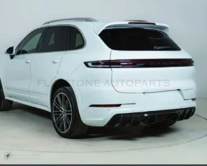 ชุดแต่งรอบคัน PORSCHE Cayenne 958.2 ปี 15-17 แปลงโฉมรุ่นเก่าเป็นรุ่นใหม่ ทรง Turbo GT สไตล์ปี 25 (เวอร์ชันย่อ) by KM