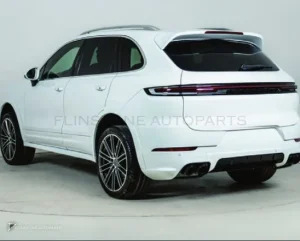 后保险杠套件/扩散器 PORSCHE Cayenne 958.2 年 15-17 老款升级新款款式 Turbo GT + GTS 款 25 by KM
