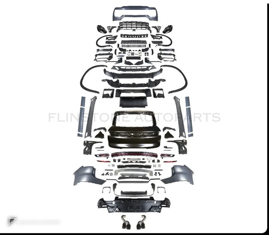 ชุดแต่งรอบคัน PORSCHE Cayenne 958.2 ปี 15-17 แปลงโฉมรุ่นเก่าเป็นรุ่นใหม่ ทรง Turbo สไตล์ปี 25 (เวอร์ชันย่อ) by KM