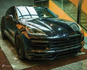 Full Body Kit PORSCHE Cayenne 9Y0.1 year 18-23 base-to-top-spec upgrade style Turbo + TKT Coupe by KM