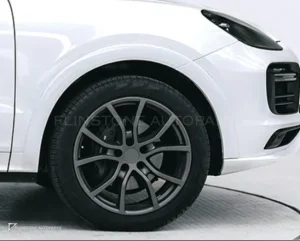 ชุดลิ้นหน้า-หลัง + โป่งซุ้มล้อ + แผงประตู PORSCHE Cayenne 9Y0.1 ปี 18-23 อัพเกรดรุ่นล่างเป็นรุ่นท็อป ทรง Turbo GT + GTS + SD (รีโปร) by KM