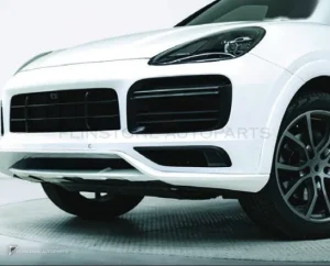ชุดลิ้นหน้า-หลัง + โป่งซุ้มล้อ + แผงประตู PORSCHE Cayenne 9Y0.1 ปี 18-23 อัพเกรดรุ่นล่างเป็นรุ่นท็อป ทรง Turbo GT + GTS + SD Coupe (รีโปร) by KM