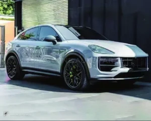 Full Body Kit PORSCHE Cayenne 9Y0.1 year 18-23 pre-facelift to facelift conversion style Turbo GT Coupe style 25 by KM