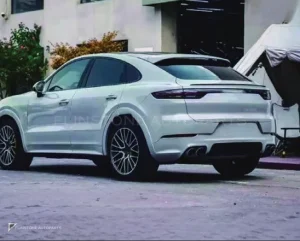 Full Body Kit PORSCHE Cayenne 9Y0.1 year 18-23 pre-facelift to facelift conversion style Turbo GT + GTS Coupe style 25 by KM