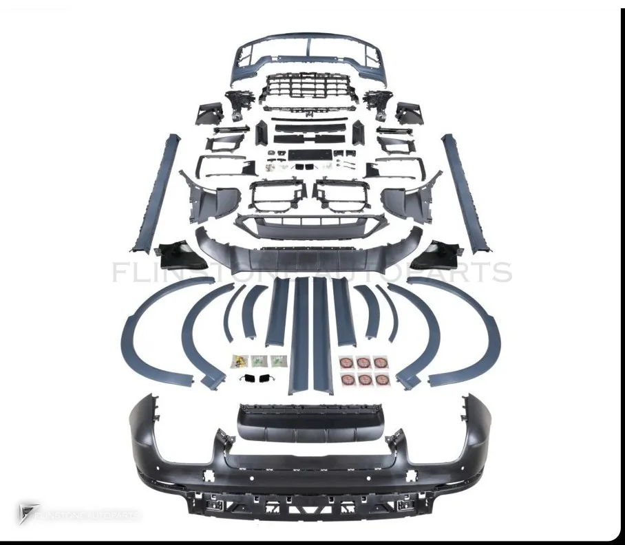 全车包围套件 PORSCHE Cayenne 9Y0.1 年 18-23 前期款升级后期款款式 GTS 款 25 by KM