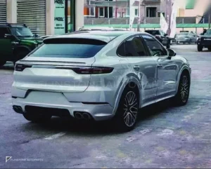 Full Body Kit PORSCHE Cayenne 9Y0.1 year 18-23 pre-facelift to facelift conversion style GTS Coupe style 25 by KM