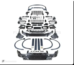 Full Body Kit PORSCHE Cayenne 9Y0.1 year 18-23 pre-facelift to facelift conversion style Turbo Coupe style 25 by KM