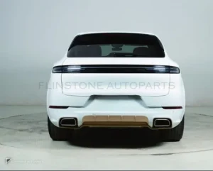 ชุดแต่งรอบคัน PORSCHE Cayenne 9Y0.1 ปี 18-23 แปลงไมเนอร์เชนจ์รุ่นต้นเป็นรุ่นปลาย ทรง Turbo GT + GTS สไตล์ปี 25 (รีโปร) by KM