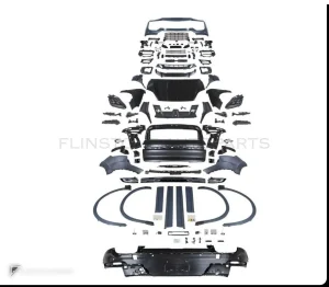 Full Body Kit PORSCHE Cayenne 9Y0.1 year 18-23 pre-facelift to facelift conversion style Turbo style 25 by KM