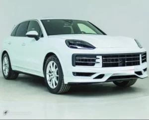 ชุดลิ้นหน้า-หลัง + กันชนกลางหลัง PORSCHE Cayenne 9Y0.2 ปี 24 ขึ้นไป อัพเกรดรุ่นล่างเป็นรุ่นท็อป ทรง Turbo + TKT by KM
