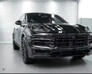 ชุดแต่งรอบคัน + กันชนกลางหลัง PORSCHE Cayenne 9Y0.2 ปี 24 ขึ้นไป อัพเกรดรุ่นล่างเป็นรุ่นท็อป ทรง Turbo + TKT Coupe by KM