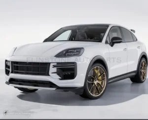 全车包围套件 + 碳纤维顶翼 PORSCHE Cayenne 9Y0.2 年 24 起低配升高配款式 Turbo GT Coupe by KM