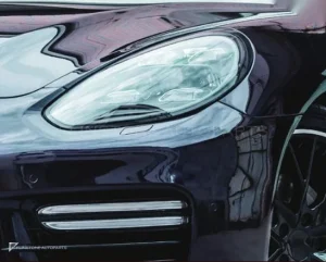 ชุดกันชนหน้า + ไฟหน้า Matrix PORSCHE Panamera 970.1 ปี 10-13 แปลงไมเนอร์เชนจ์รุ่นต้นเป็นรุ่นปลาย ทรง Turbo สไตล์ปี 16 by KM