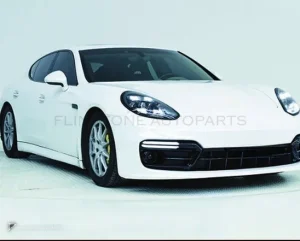 ชุดกันชนหน้า + ไฟหน้า Matrix PORSCHE Panamera 970.1 ปี 10-13 แปลงโฉมรุ่นเก่าเป็นรุ่นใหม่ ทรง GTS สไตล์ปี 23 by KM