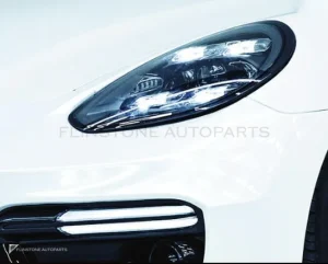 ชุดกันชนหน้า + ไฟหน้า Matrix PORSCHE Panamera 970.1 ปี 10-13 แปลงโฉมรุ่นเก่าเป็นรุ่นใหม่ ทรง GTS สไตล์ปี 23 by KM