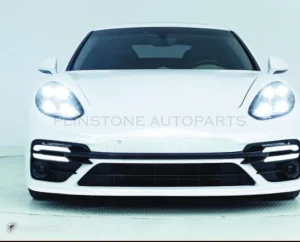 ชุดกันชนหน้า + ไฟหน้า Matrix PORSCHE Panamera 970.1 ปี 10-13 แปลงโฉมรุ่นเก่าเป็นรุ่นใหม่ ทรง Turbo S สไตล์ปี 23 by KM