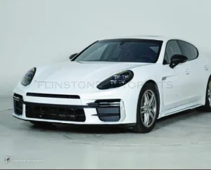 ชุดกันชนหน้า + ไฟหน้า Matrix PORSCHE Panamera 970.1 ปี 10-13 แปลงโฉมรุ่นเก่าเป็นรุ่นใหม่ ทรง Turbo สไตล์ปี 25 by KM