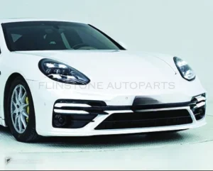 ชุดกันชนหน้า + ไฟหน้า Matrix PORSCHE Panamera 970.2 ปี 14-16 แปลงโฉมรุ่นเก่าเป็นรุ่นใหม่ ทรง Turbo S สไตล์ปี 23 by KM
