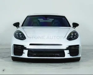 ชุดกันชนหน้า + ไฟหน้า Matrix PORSCHE Panamera 970.2 ปี 14-16 แปลงโฉมรุ่นเก่าเป็นรุ่นใหม่ ทรง Turbo สไตล์ปี 25 by KM