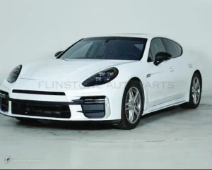 ชุดกันชนหน้า + ไฟหน้า Matrix PORSCHE Panamera 970.2 ปี 14-16 แปลงโฉมรุ่นเก่าเป็นรุ่นใหม่ ทรง Turbo สไตล์ปี 25 by KM