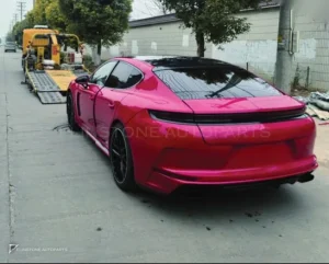 免切割全车套件 PORSCHE Panamera 970.2 年 14-16 老款升级新款款 25 by KM