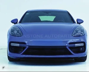 ชุดกันชนหน้า PORSCHE Panamera 971.1 ปี 17-20 อัพเกรดรุ่นล่างเป็นรุ่นท็อป ทรง Turbo by KM