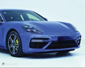 ชุดกันชนหน้า PORSCHE Panamera 971.1 ปี 17-20 อัพเกรดรุ่นล่างเป็นรุ่นท็อป ทรง Turbo by KM