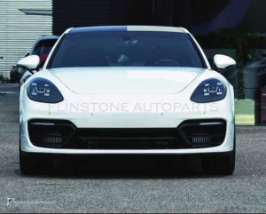 ชุดกันชนหน้า PORSCHE Panamera 971.1 ปี 17-20 แปลงไมเนอร์เชนจ์รุ่นต้นเป็นรุ่นปลาย ทรง OE สไตล์ปี 23 by KM