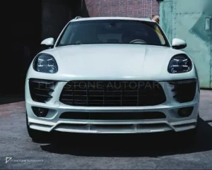ชุดลิ้นหน้า-หลัง PORSCHE Macan 95B.1 ปี 14-17 อัพเกรดรุ่นล่างเป็นรุ่นท็อป ทรง KDA by KM