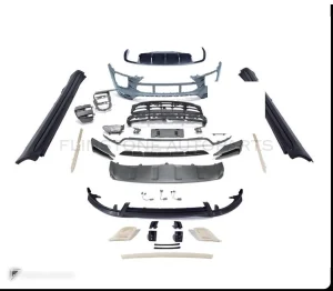 ชุดแต่งรอบคัน PORSCHE Macan 95B.1 ปี 14-17 อัพเกรดรุ่นล่างเป็นรุ่นท็อป ทรง Turbo + TKT by KM