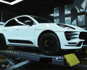 ชุดแต่งรอบคัน PORSCHE Macan 95B.1 ปี 14-17 อัพเกรดรุ่นล่างเป็นรุ่นท็อป ทรง Turbo + TKT by KM