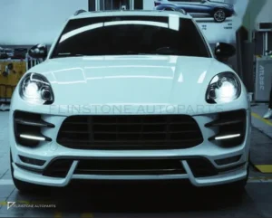 ชุดแต่งรอบคัน PORSCHE Macan 95B.1 ปี 14-17 อัพเกรดรุ่นล่างเป็นรุ่นท็อป ทรง Turbo + TKT by KM