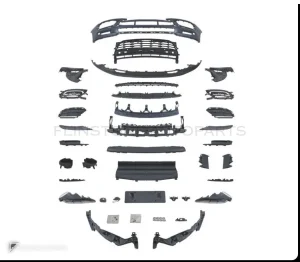 ชุดกันชนหน้า PORSCHE Macan 95B.1 ปี 14-17 แปลงไมเนอร์เชนจ์รุ่นต้นเป็นรุ่นปลาย ทรง OE สไตล์ปี 21 (เวอร์ชันเต็ม) by KM
