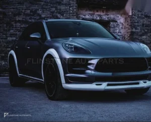 ชุดแต่งรอบคัน PORSCHE Macan 95B.2 ปี 18-21 อัพเกรดรุ่นล่างเป็นรุ่นท็อป ทรง TKT by KM