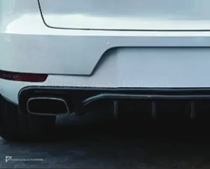ชุดลิ้นหน้า-หลัง PORSCHE Macan 95B.2 ปี 18-21 อัพเกรดรุ่นล่างเป็นรุ่นท็อป ทรง KDA by KM