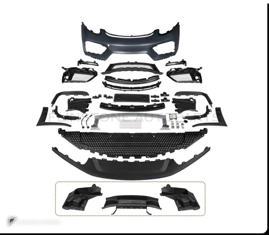 ชุดกันชนหน้า PORSCHE 718 981 ปี 12-16 แปลงโฉมรุ่นเก่าเป็นรุ่นใหม่ ทรง GT4 สไตล์ปี 25 (เวอร์ชันเต็ม) by KM