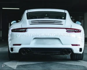 ชุดกันชนหลัง/ดิฟฟิวเซอร์ PORSCHE 911 991.2 ปี 17-19 อัพเกรดรุ่นล่างเป็นรุ่นท็อป by KM