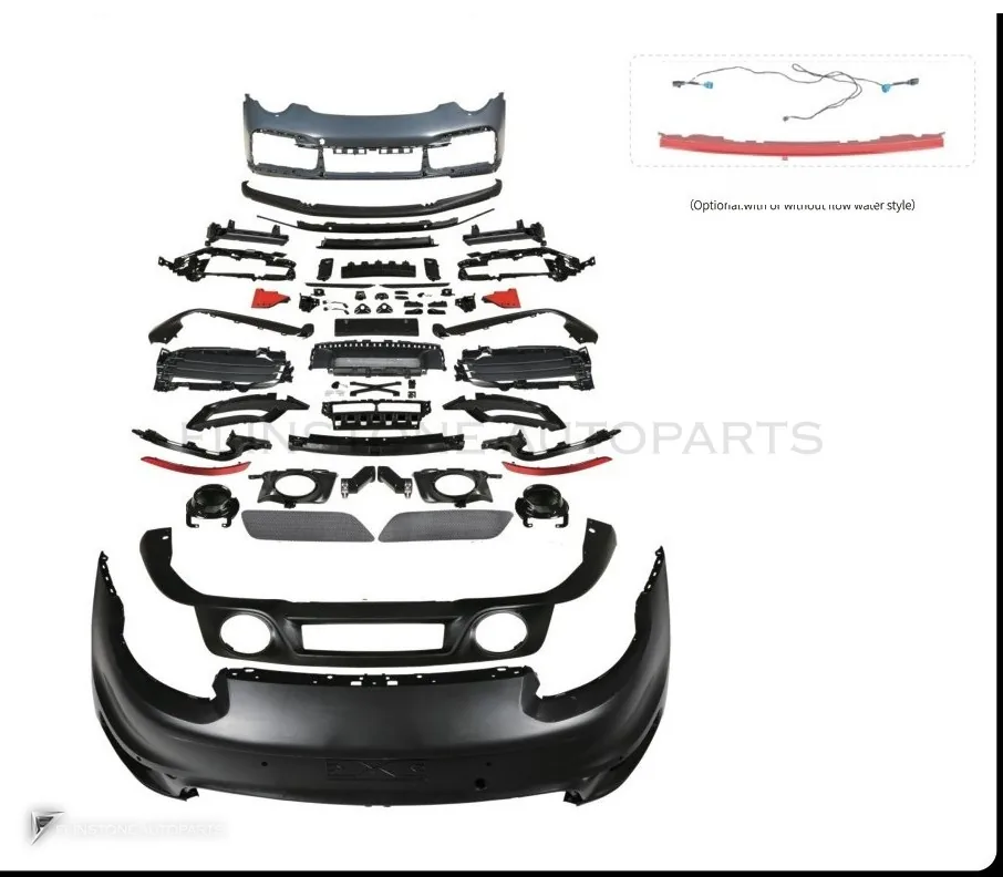 ชุดแต่งรอบคัน PORSCHE 911 991.2 ปี 17-19 แปลงโฉมรุ่นเก่าเป็นรุ่นใหม่ ทรง Turbo + SD สไตล์ปี 24 by KM