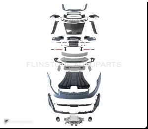 ชุดแต่งรอบคัน PORSCHE 911 992.1 ปี 19-24 อัพเกรดรุ่นล่างเป็นรุ่นท็อป ทรง GT3 by KM