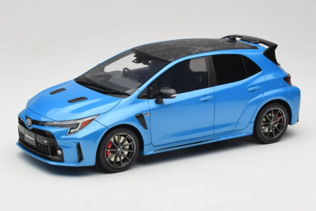 车型 1:18 Toyota GR Corolla E210 Circuit Edition Flame 蓝色 Otto