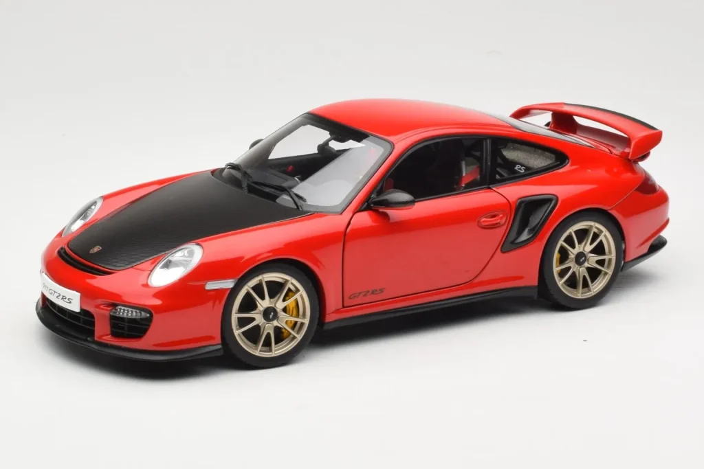 โมเดลรถ 1:18 Porsche 911 997 GT2 RS สีแดง AUTOart (มือสอง)