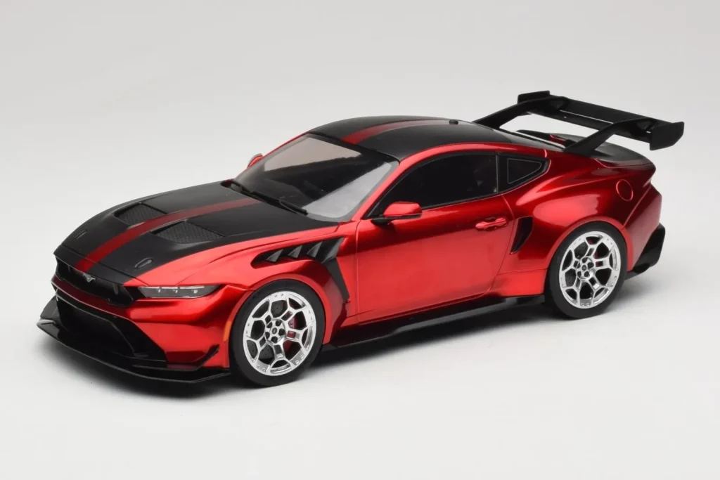 Model 1:18 Ford Mustang S650 GTD Dark Red Metallic IXO