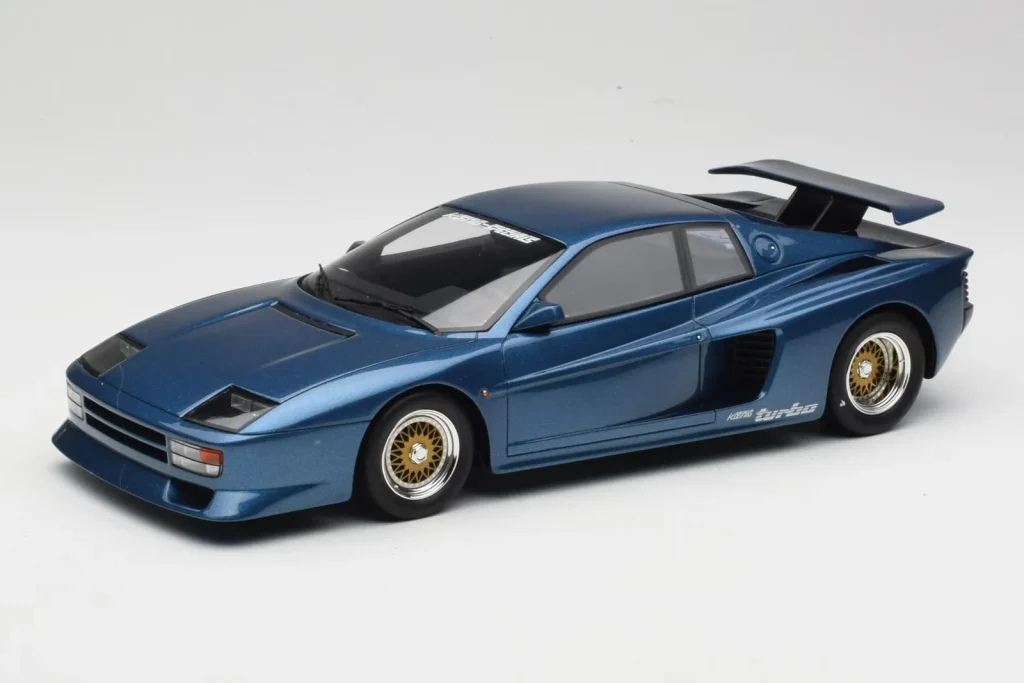 车型 1:18 Ferrari Testarossa Koenig Bi-Turbo 蓝色 GT Spirit